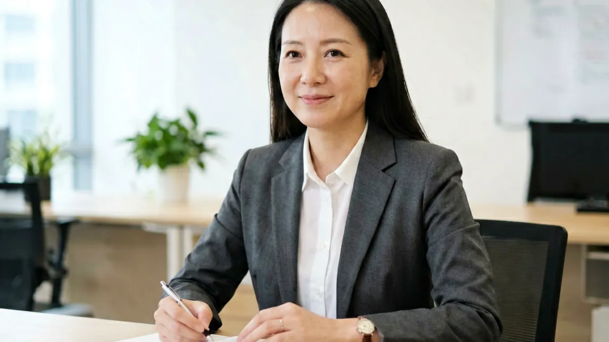 樱花视频中一名女孩在满开的染井吉野樱树下拍摄的人像定格画面，粉色花海为背景